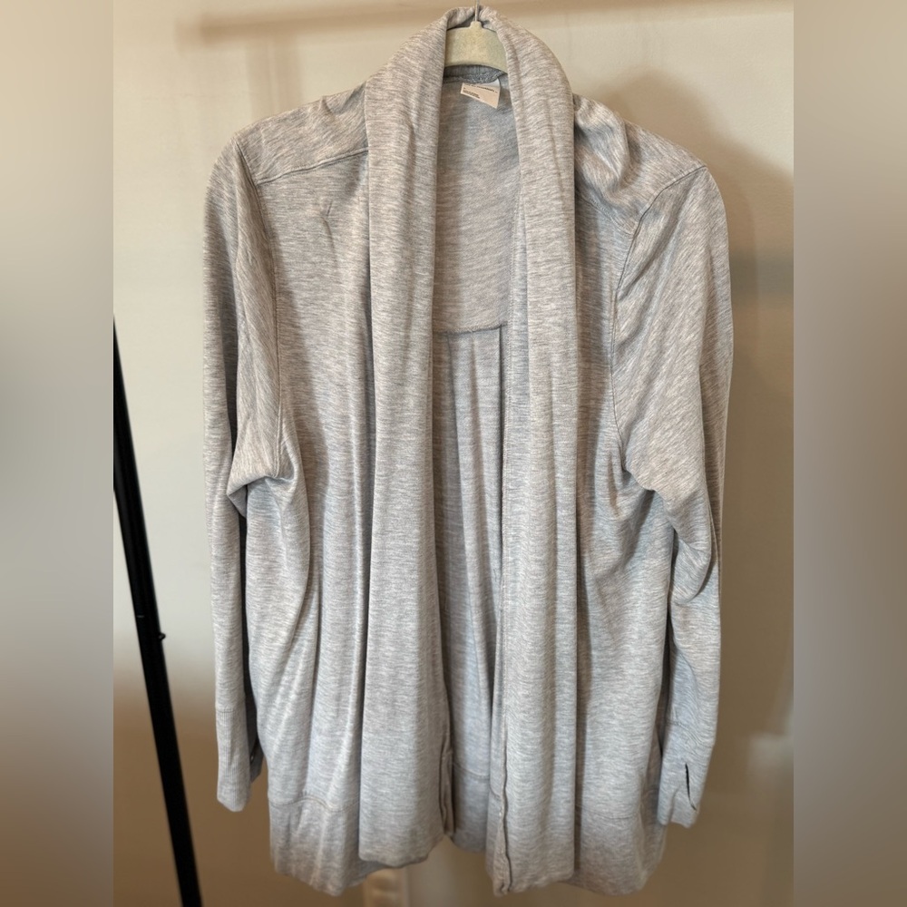Women's Light Gray Cardigan